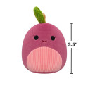 SQUISHMALLOWS Kaheosaline Piiksuv Pehme Koeramänguasi, 9 cm
