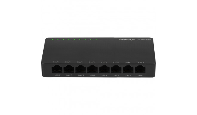 Lanberg 8x 100Gb/s haldamata switch 12V