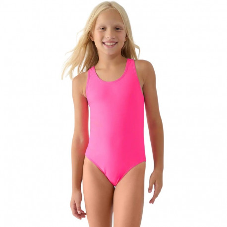 Kostium kąpielowy dla dziewczynki 4F F074 fuksja neon 4FJWMM00USWSF074 55N 158-164cm