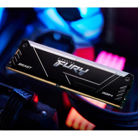 Lauaarvuti mälu Kingston DDR4 8GB 3200C16 FURY Beast RGB