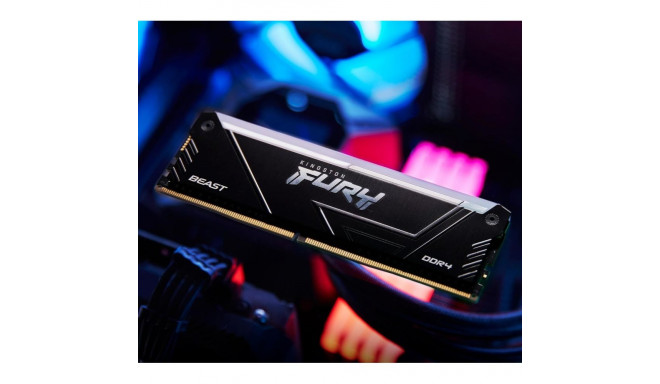 Lauaarvuti mälu Kingston DDR4 8GB 3200C16 FURY Beast RGB