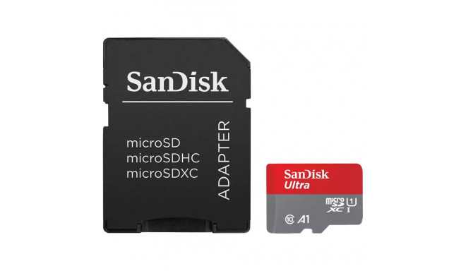 Mälukaart SanDisk 256GB Ultra MicroSDXC + adapter