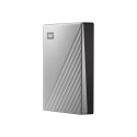 WD My Passport Ultra 4TB hõbedane USB-C/USB3.0 2.5-tolline metallviimistlusega kaasaskantav väline k