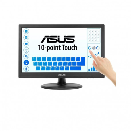 ASUS VT169HE puuteekraanmonitor 15.6-tolline IPS WLED FHD 16:9 60Hz 220cd/m2 5ms D-Sub HDMI