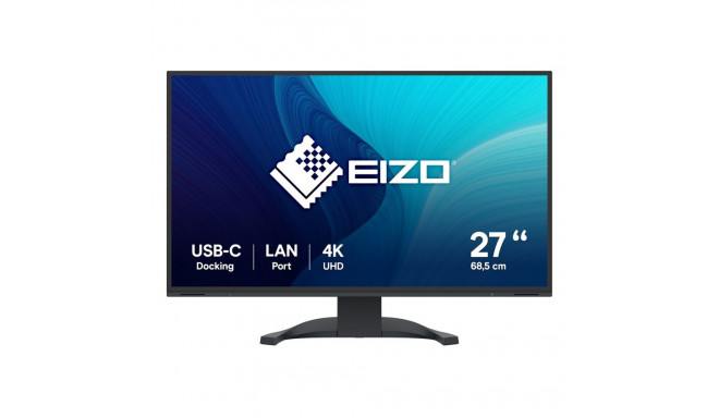 EIZO FlexScan EV2740X-BK arvutimonitor 68.6 cm (27") 3840 x 2160 pikslit 4K Ultra HD LCD must