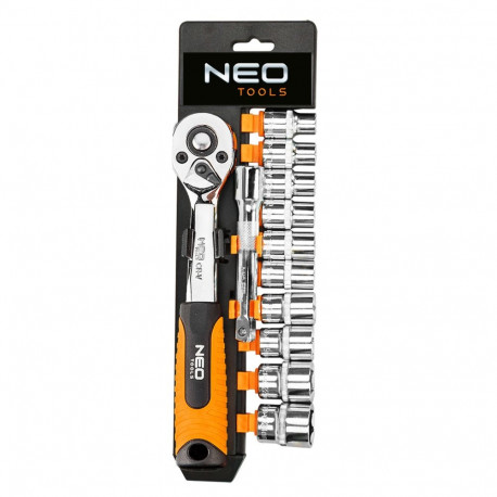 Klucze nasadowe 1/2", zestaw 12 szt.