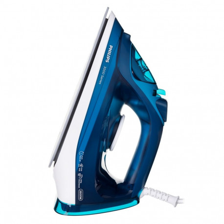 Steam Iron - Philips 3000 Series Dst3040/70, Blue