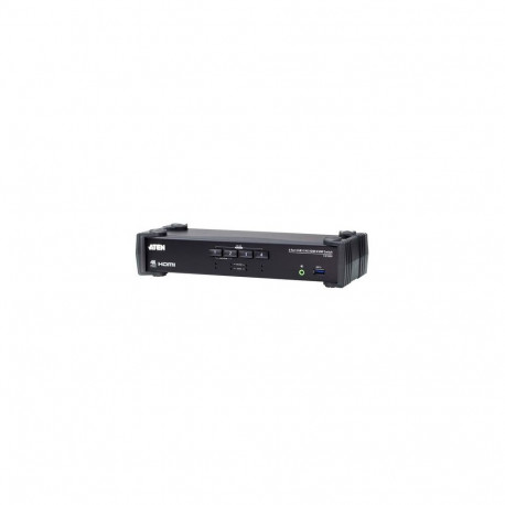 ATEN 4-Port USB 3.0 4K HDMI KVMP™ Switch with Audio Mixer Mode