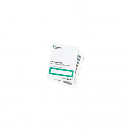 HPE LTO-7 Ultrium RW Bar Code Label Pack