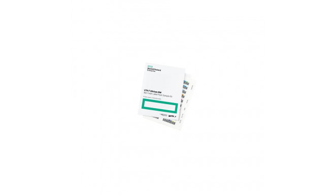 HPE LTO-7 Ultrium RW Bar Code Label Pack