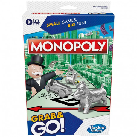MONOPOLY reisimäng Grab&Go