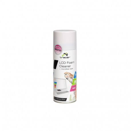 Tracer 42106 LCD Foam Cleaner + Microfiber Cloth 400ml