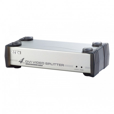 4-port DVI/Audio Splitter