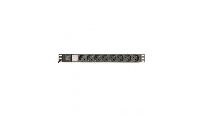 Gembird rack toiteplokk 8x Schuko C14 pistikuga 3m (EG-PDU-014-C14)