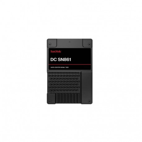 SSD|SANDISK|DC SN861|3.84TB|U.2|PCIe Gen5|NVMe|Write speed 7200 MBytes/sec|Read speed 13700 MBytes/s