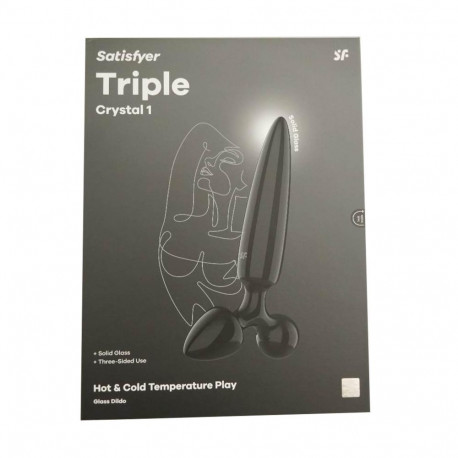 Satisfyer dildo Triple Crystal 1, must