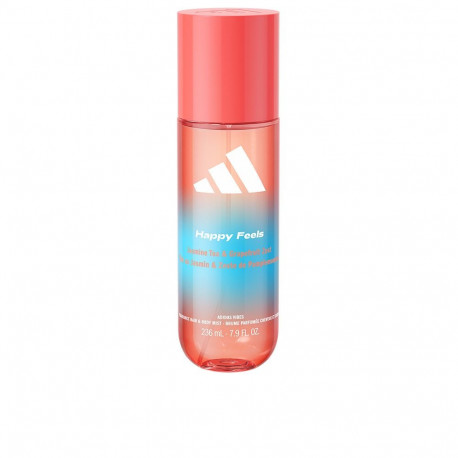 Adidas lõhnastatud sprei juustele ja kehale Vibes Happy Feels 236ml