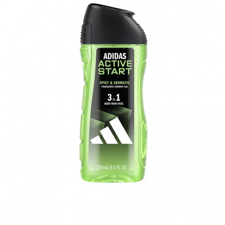 ADIDAS ACTIVE START SHOWER GEL LOTE 2 x 400 ml