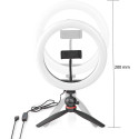 Statiiv Nedis Ring Light RLSTND100BK