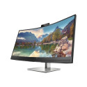 HP E34m G4 34-tolline WQHD kumer ekraan 3440x1440 veebikaamera HDMI USB-C USB jaotur DisplayPort