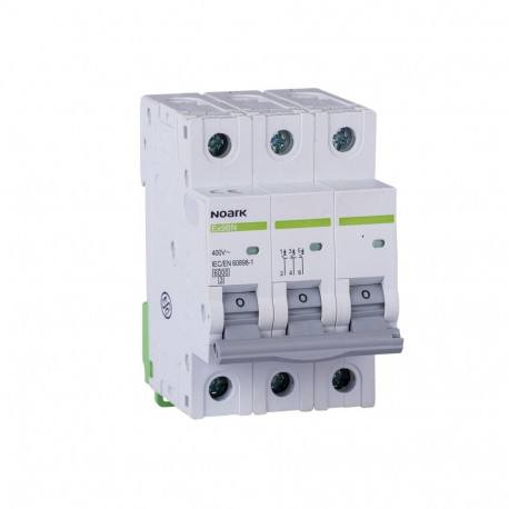 Noark Ex9BN 3P C10 overcurrent circuit breakers