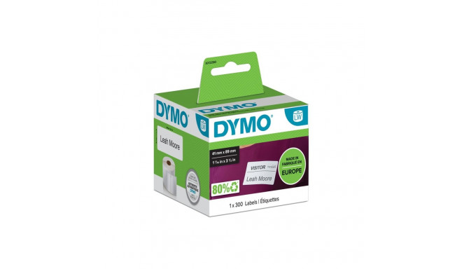Dymo väikesed nimesildi etiketid - 41 x 89 mm - S0722560