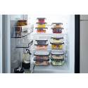 GEFU MILO Rectangular Container 1 L Grey, Transparent 1 pc(s)