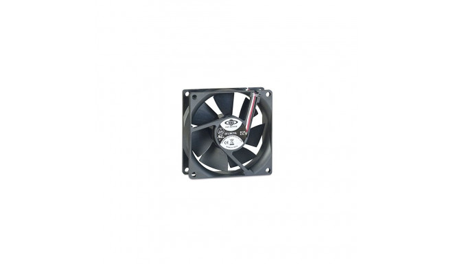 Fan 80mm Bulk 80x80x25mm (schwarz, 80 mm)
