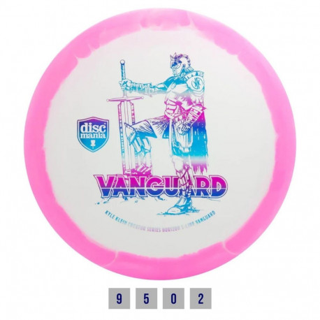 Discgolf DISCMANIA Fairway Driver S-LINE HORIZON VANGUARD White/Pink 9/5/0/2