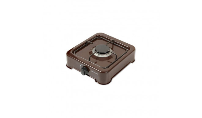1-burner gas cooker Ravanson K-01BR (Brown)