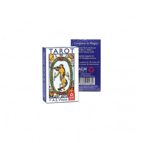 AGM Tarot De Ae Waite Standard Blue Edition In Spanish Cards