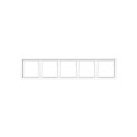 FRAME K14-445-05.M/WM 5PL MODERN WHITE