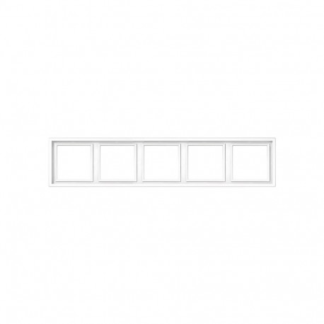 FRAME K14-445-04.M/WM 4PL MODERN WHITE
