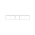 FRAME K14-445-04.M/WM 4PL MODERN WHITE