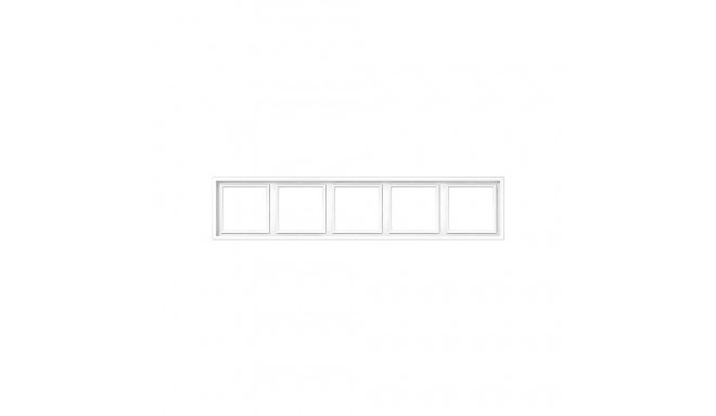 FRAME K14-445-04.M/WM 4PL MODERN WHITE