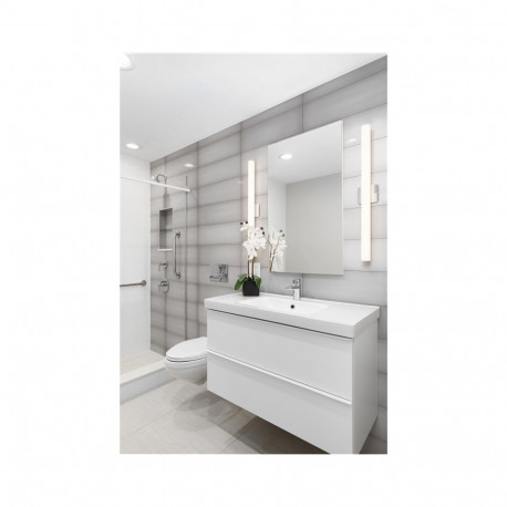 MIRROR HUNG SIMPLE C-EDGE 80X60CM