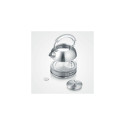 Severin WK 3459 electric kettle 1.7 L 2400 W Stainless steel