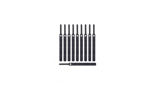 M-Cab Basic cable tie Black 10 pc(s)