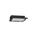 Gorenje TH64E4BG cooker hood Semi built-in (pull out) Black 450 m³/h