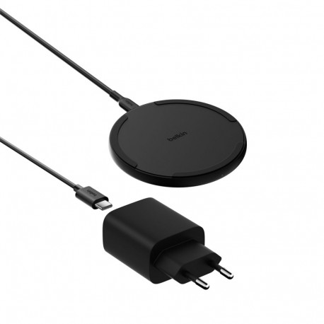 Belkin BOOST Charge laadimispadi 15W USB-C adapteriga must WIA012kqBK