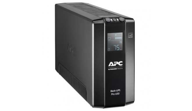 APC Back UPS Pro BR 650VA, 6 Outlets, AVR, LCD Interface