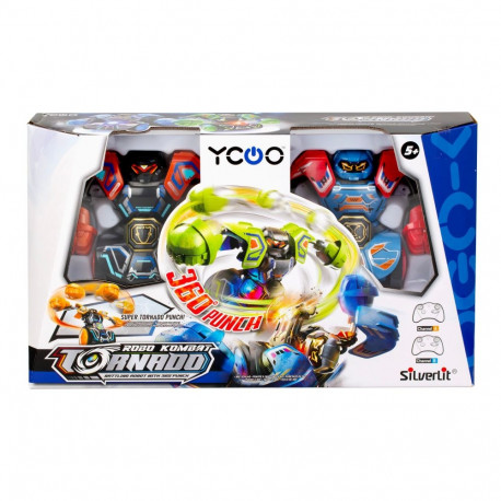SILVERLIT playset Robo Kombat spin battle