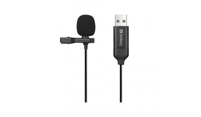 Sandberg 126-40 Streamer USB Clip Microphone