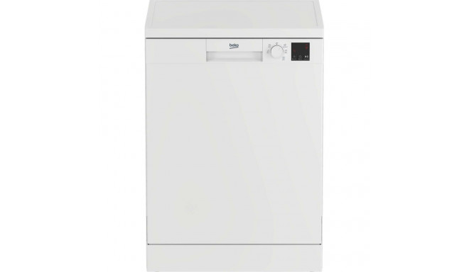 BEKO Freestanding Dishwasher DVN05320W, Energy class E, Width 60 cm, White