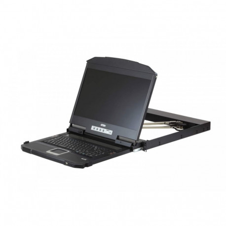 1U Ultra Short Depth D. Rail FHD LCD Console