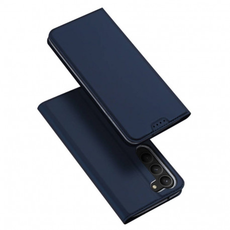 Kaitseümbris kaanega Skin Pro, Samsung Galaxy S23, tumesinine, Dux Ducis