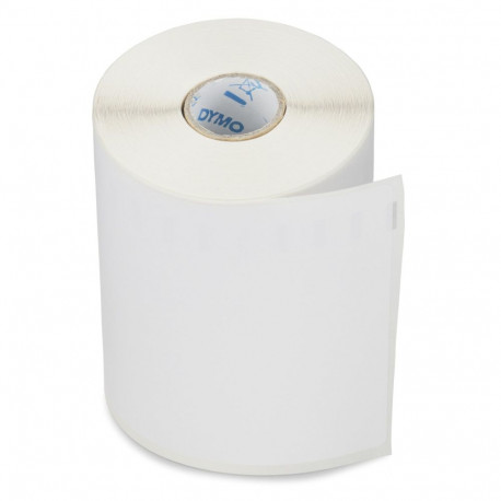 Dymo LW -DHL-silt 102 x 210 mm, 140 silti, must valgel taustal
