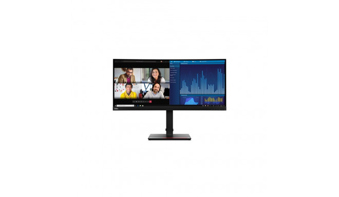 Lenovo ThinkVision P34w-20 LED ekraan 86,7 cm (34,1") 3440 x 1440 pikslit wide quad HD must