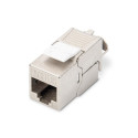 Digitus CAT 6A Keystone module, shielded, tool-free mounting connection
