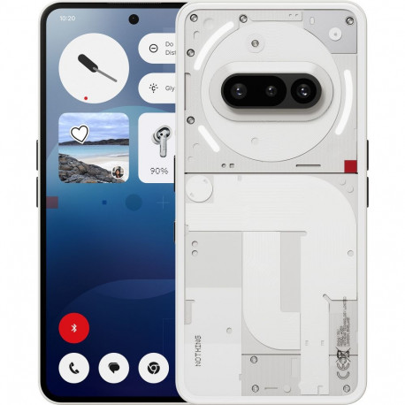 telefon 3a 128GB Android 15 8GB, valge